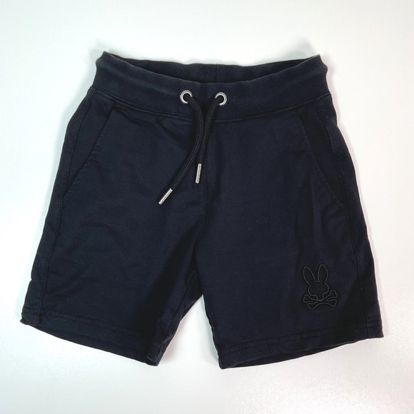 Psycho Bunny Other - Psycho Bunny Boys Black Sweatpants Shorts Size 4 XXS Drawstring Waist